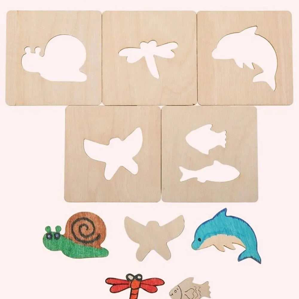 Jouets de dessin Montessori pour enfants