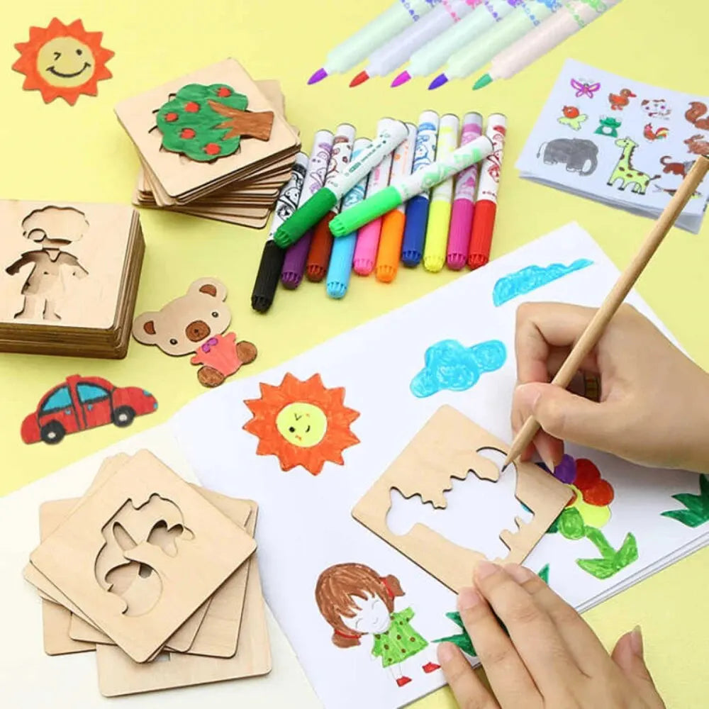 Jouets de dessin Montessori pour enfants