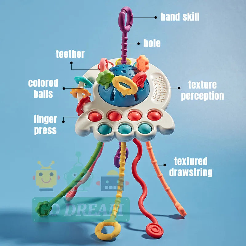 Jouets éducatifs Montessori pour bébé de 1 à 3 ans