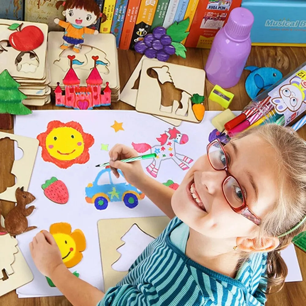 Jouets de dessin Montessori pour enfants