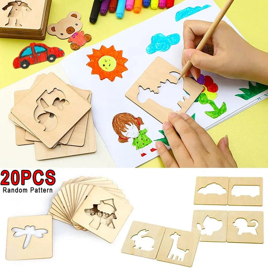 Jouets de dessin Montessori pour enfants